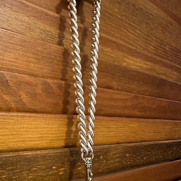 Express Clutch - black, white, silver, chain, - Picture 2 of 7